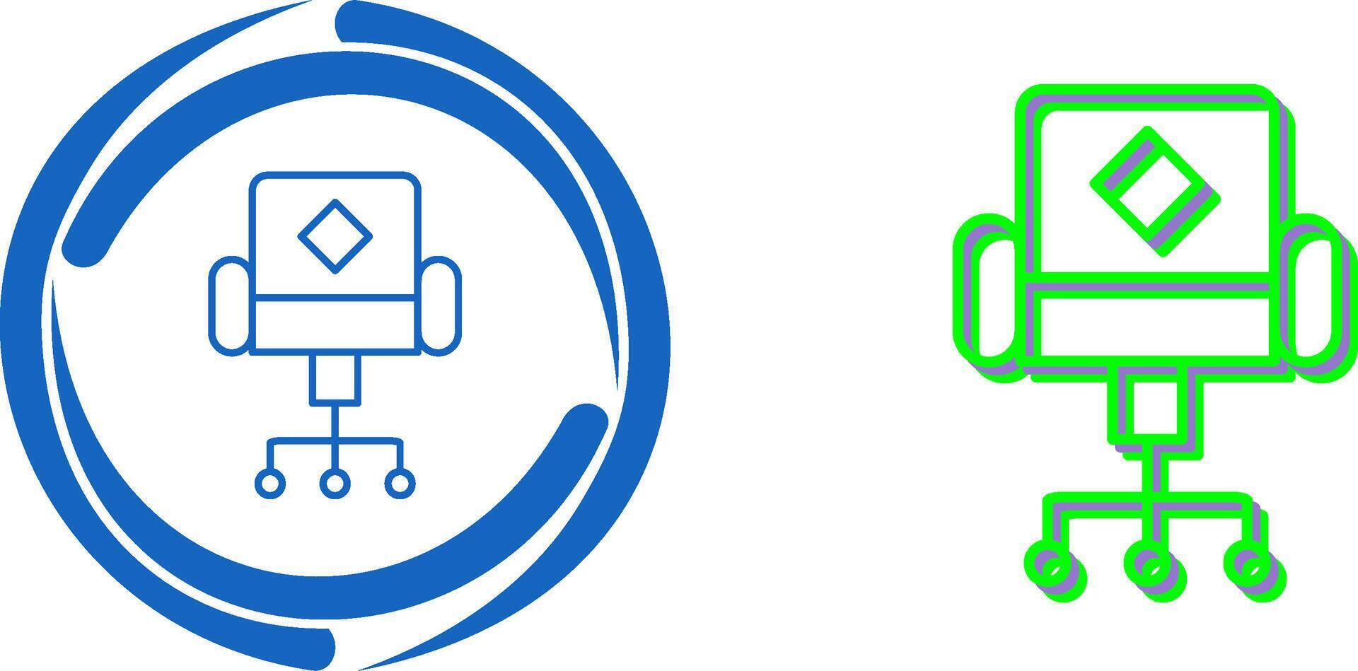 Chair Icon Design vector