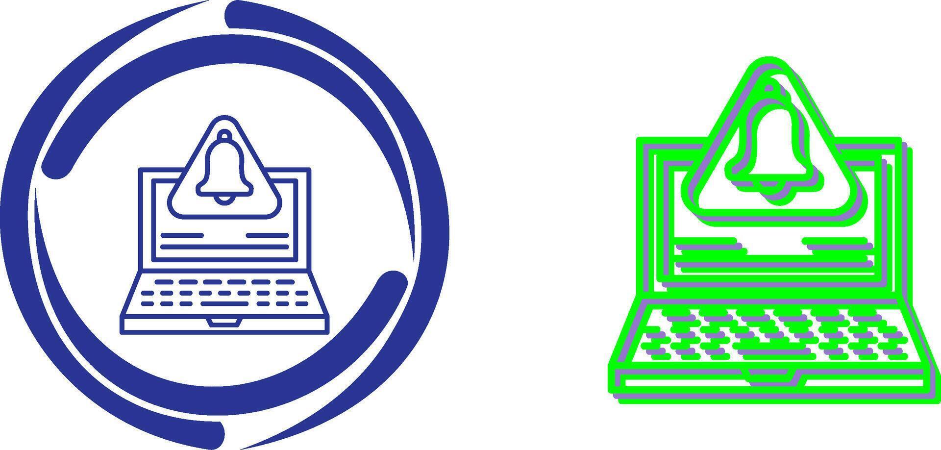 Notification Icon Design vector