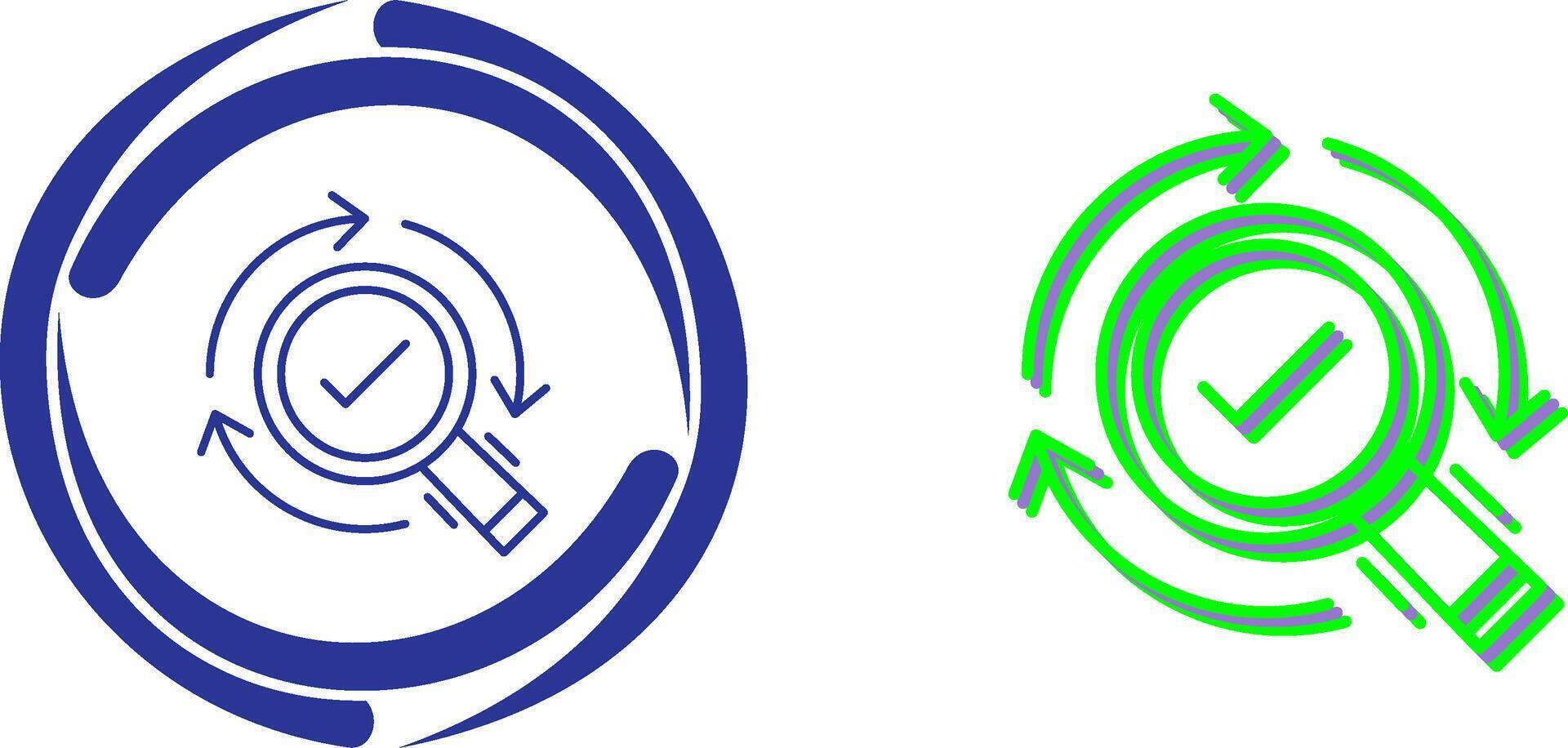 Research Icon Design vector