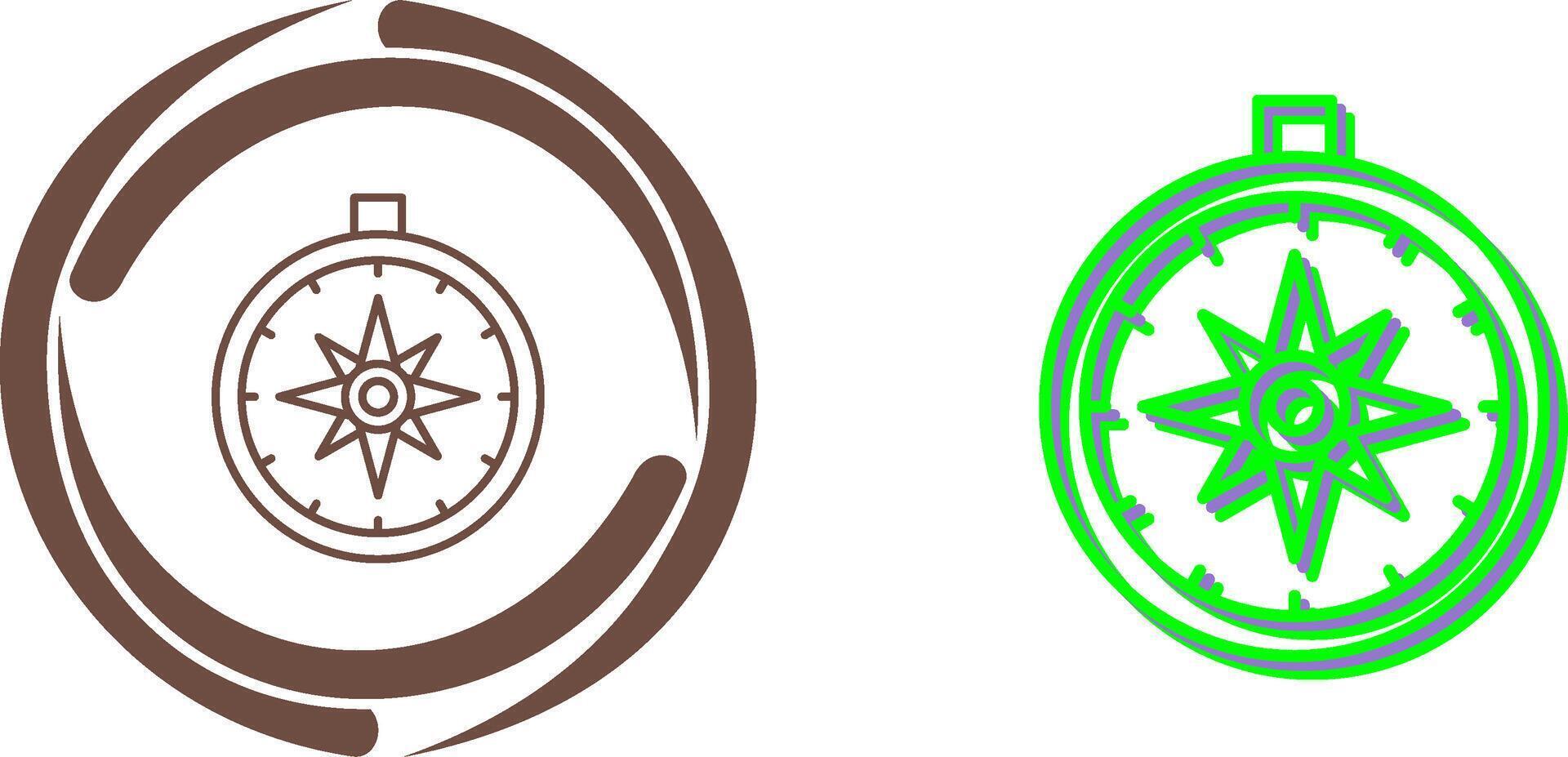 Compass Icon Design vector