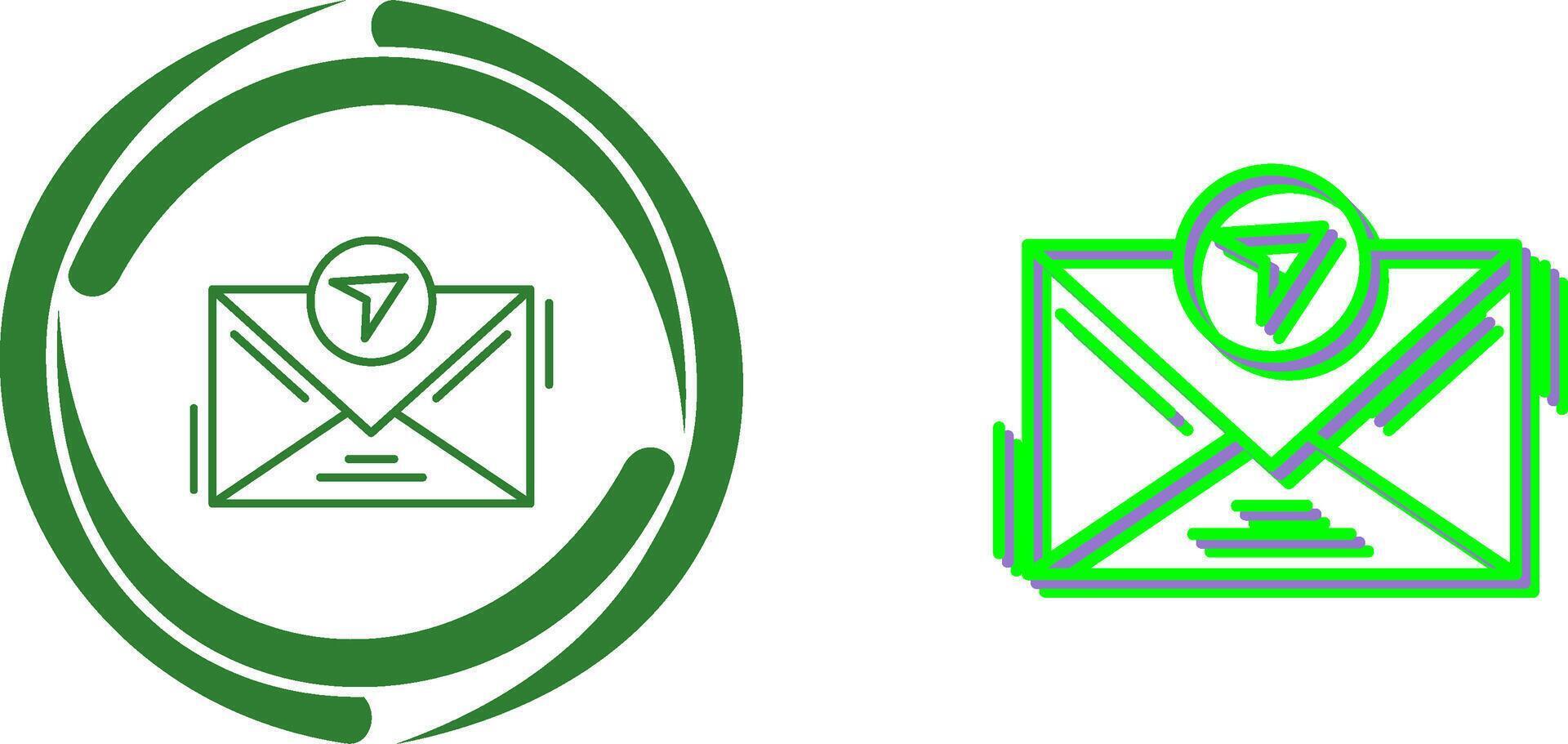 Message Icon Design vector