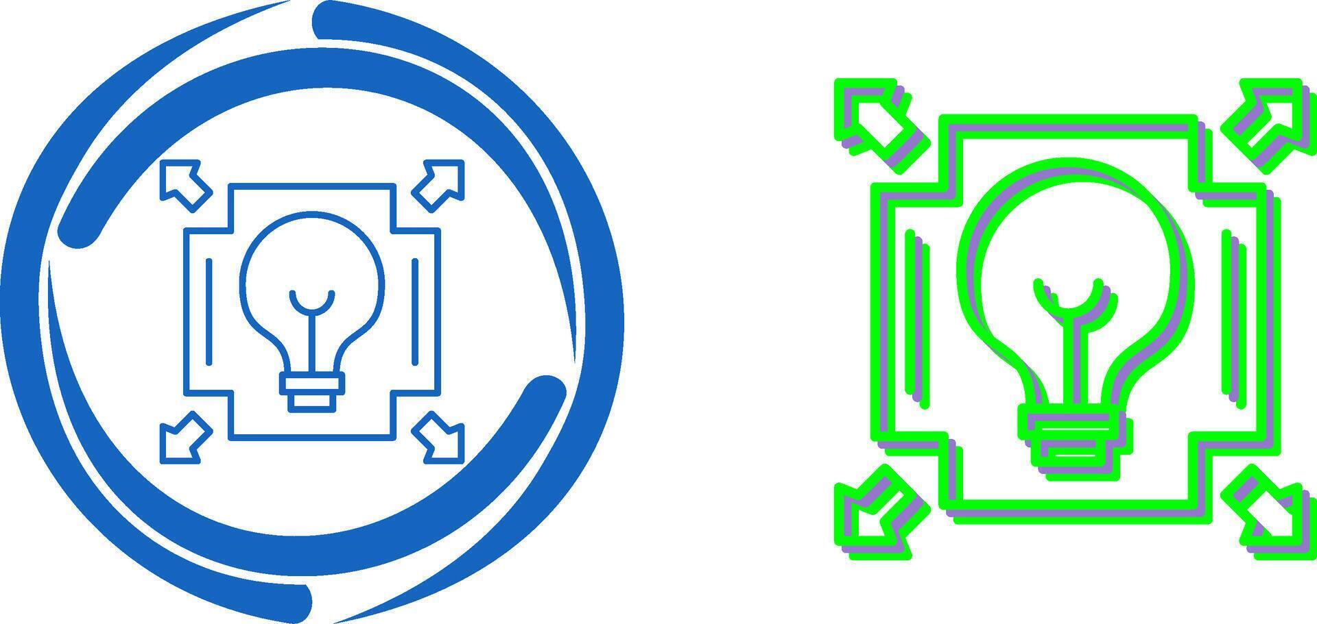 Diffusion Icon Design vector