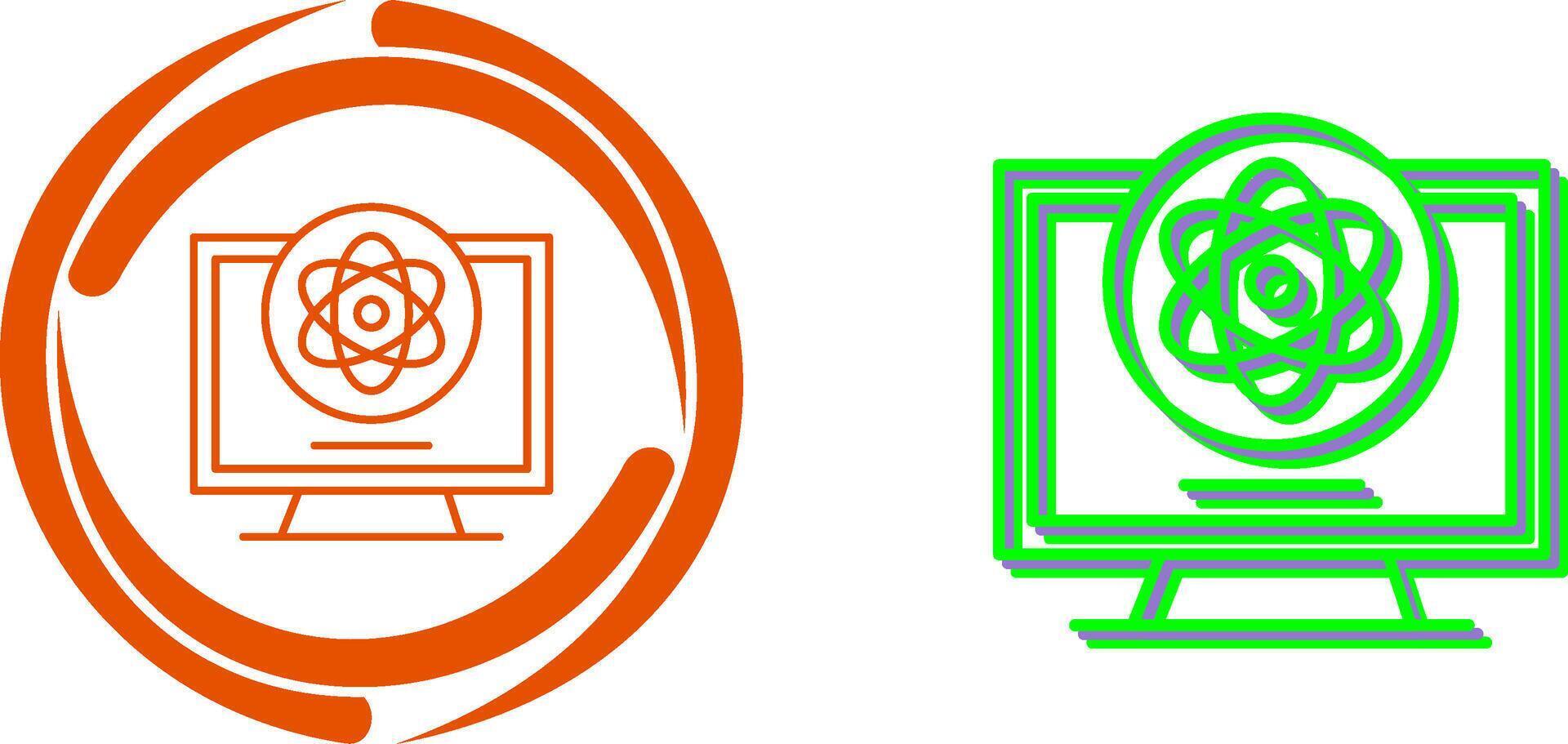 ATom Icon Design vector
