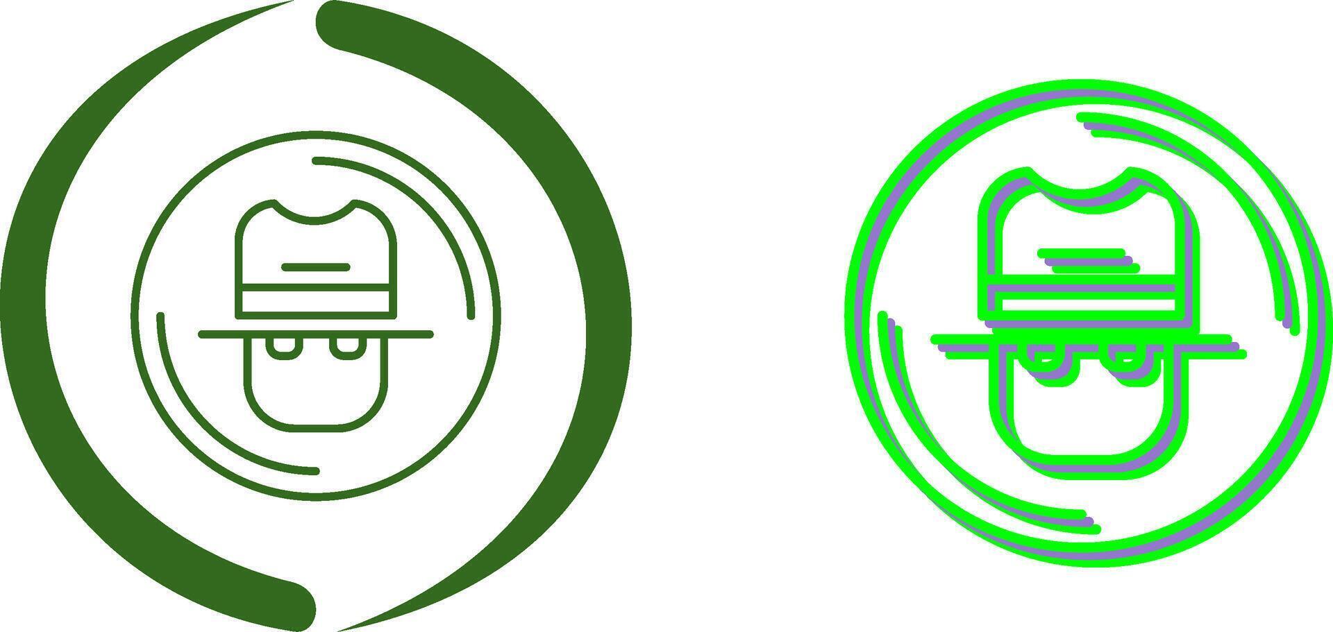 Spy Icon Design vector