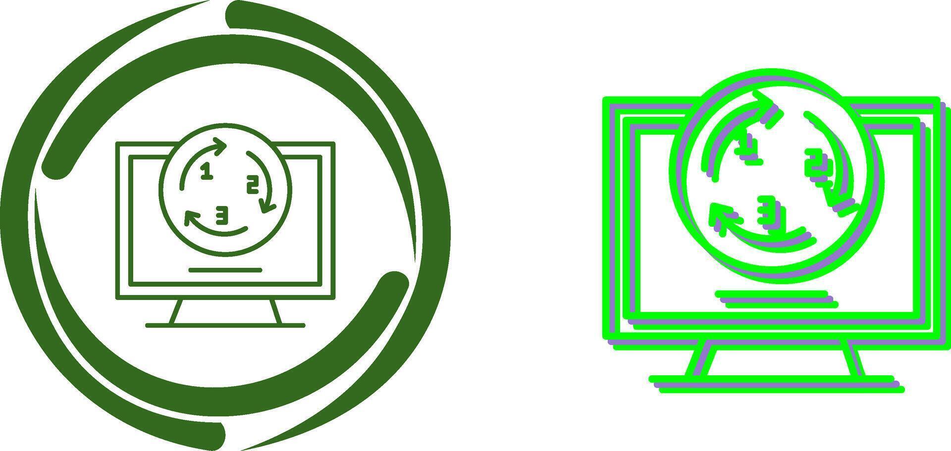 Order Icon Design vector