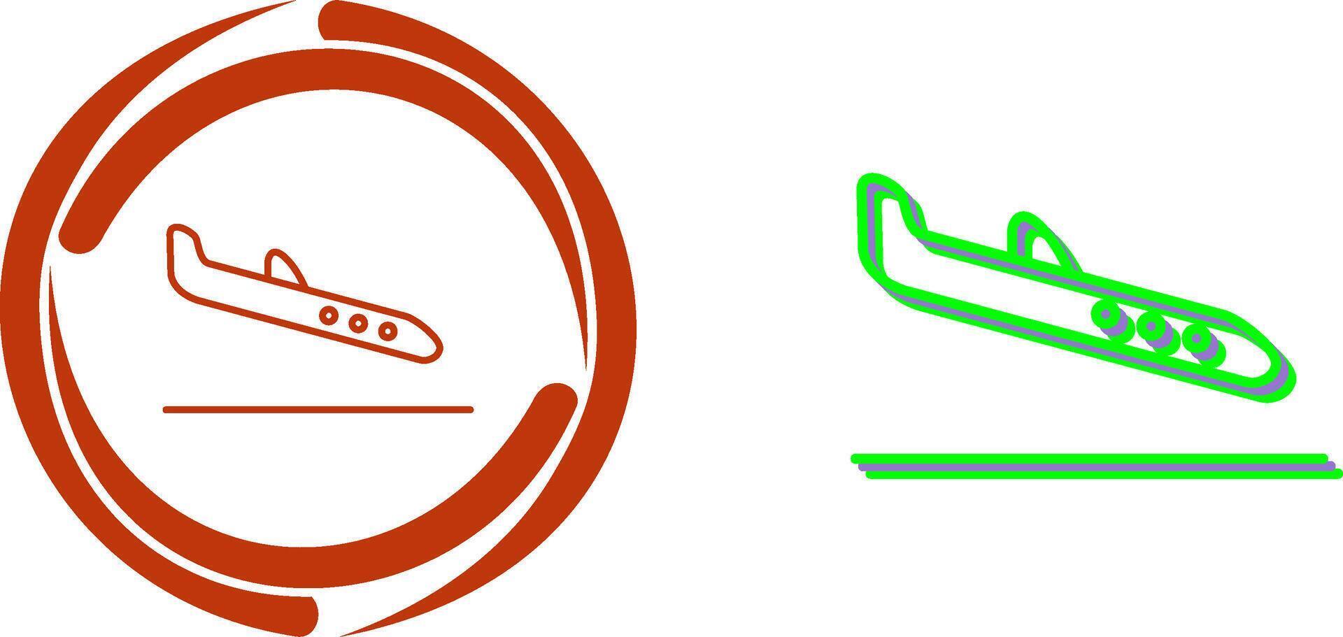 Arrival Icon Design vector