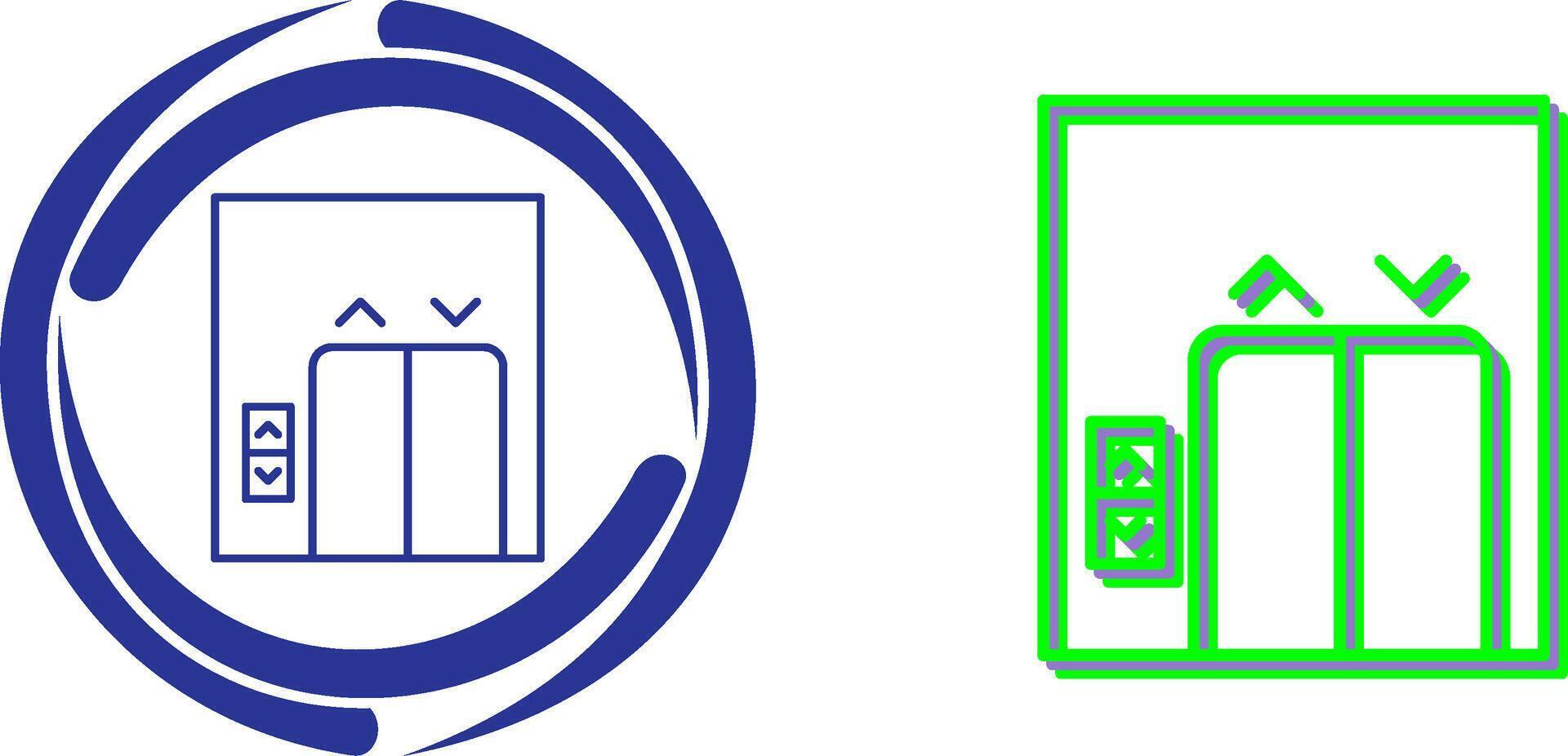 Elevator Icon Design vector