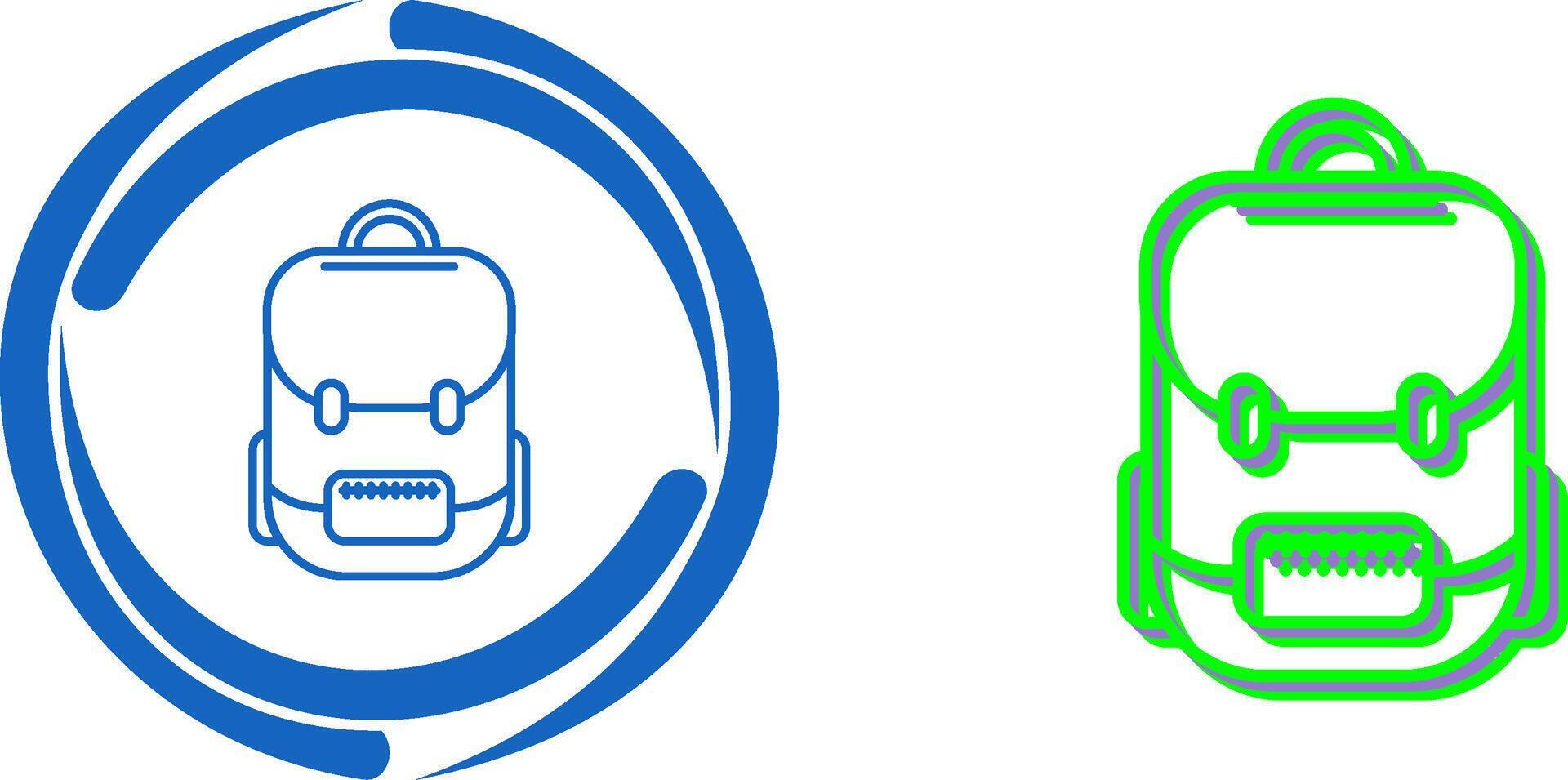 Bag Icon Design vector