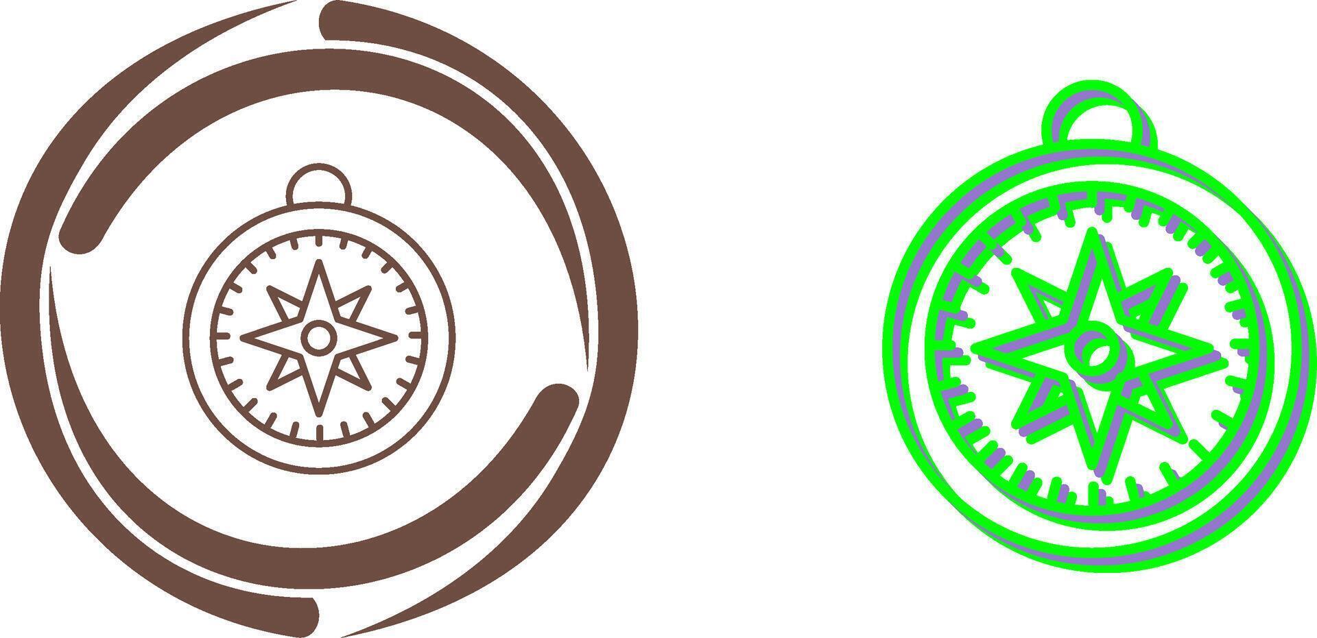 Compass Icon Design vector