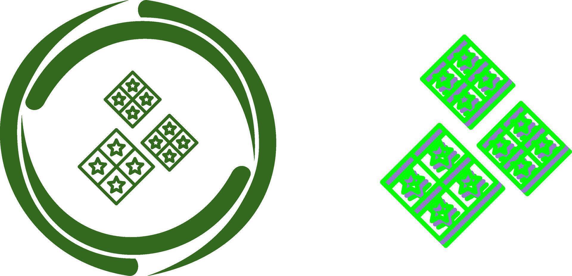 Tiles Icon Design vector