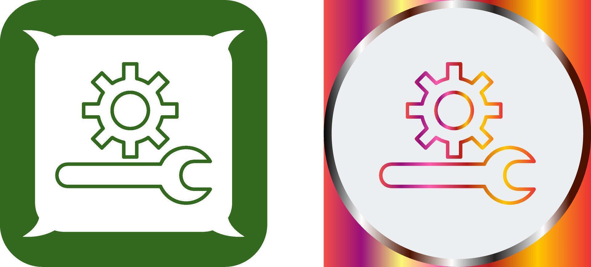 Unique Technical Support Icon Design vector
