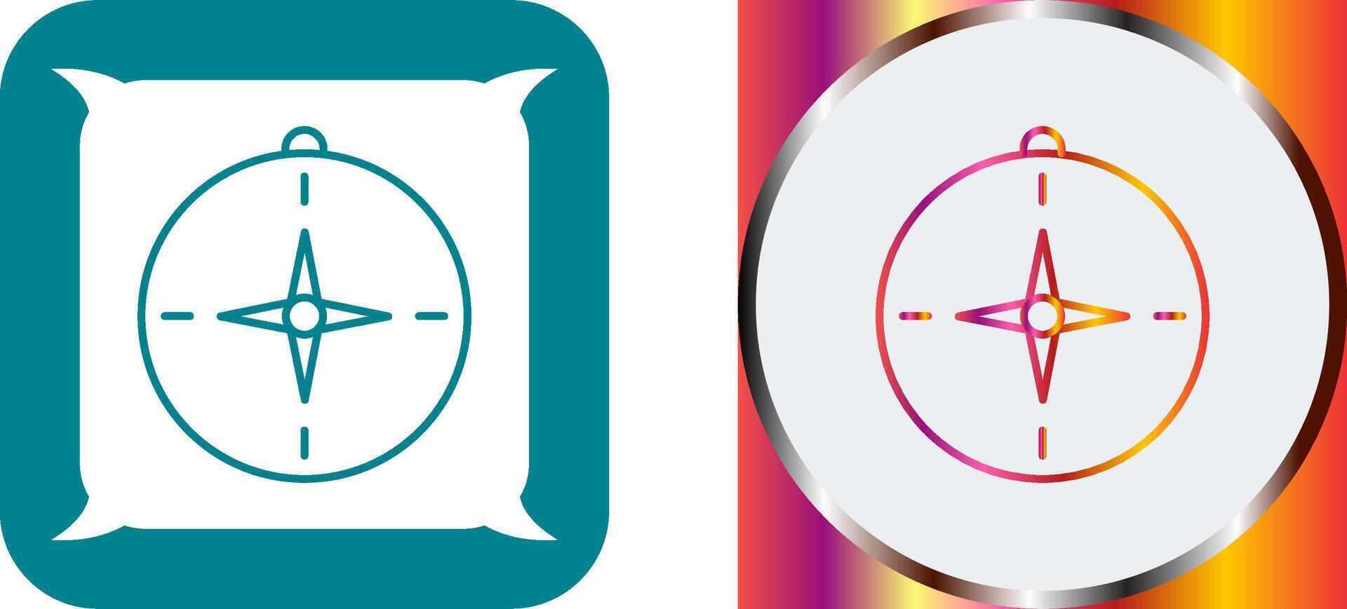 Compass Icon Design vector
