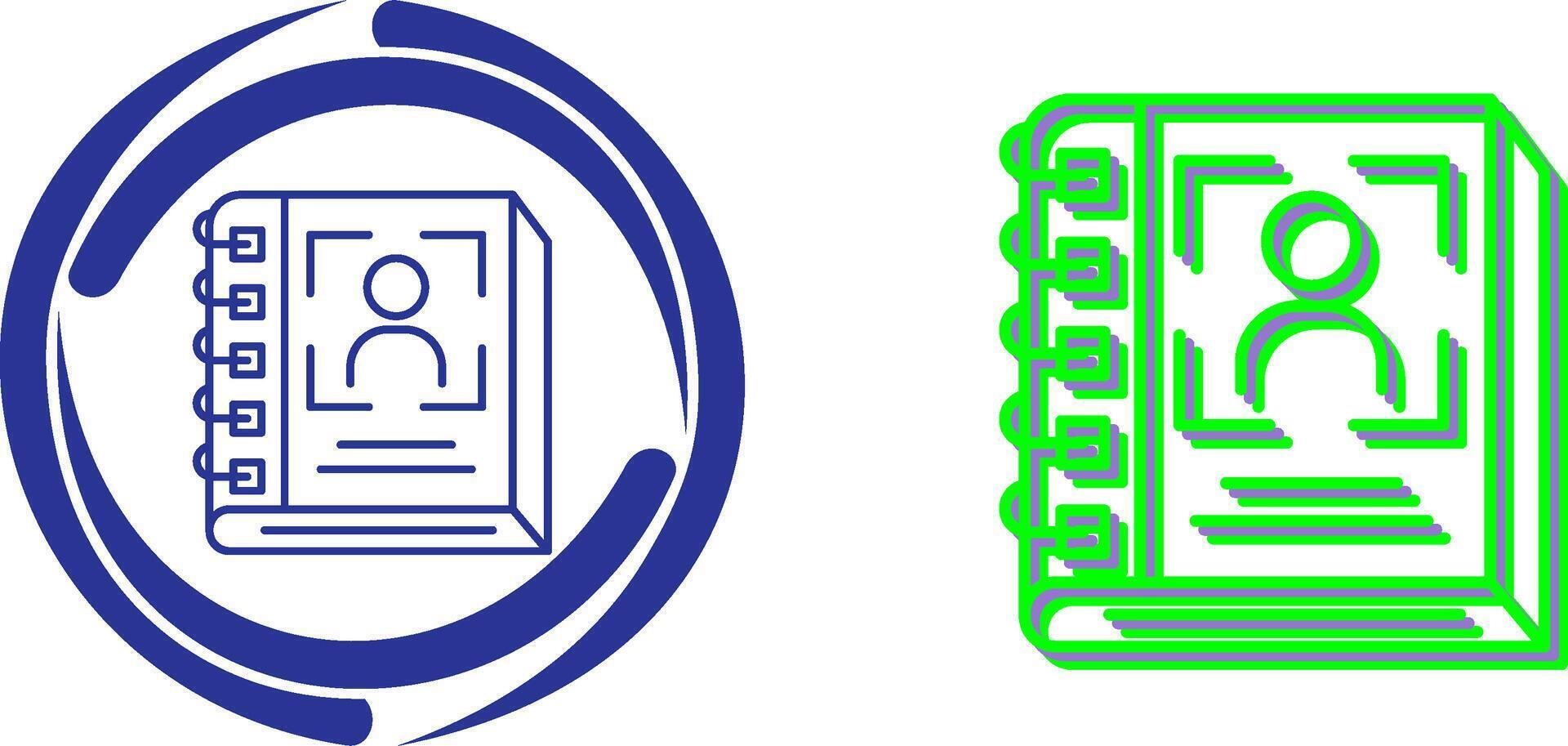 Directory Icon Design vector