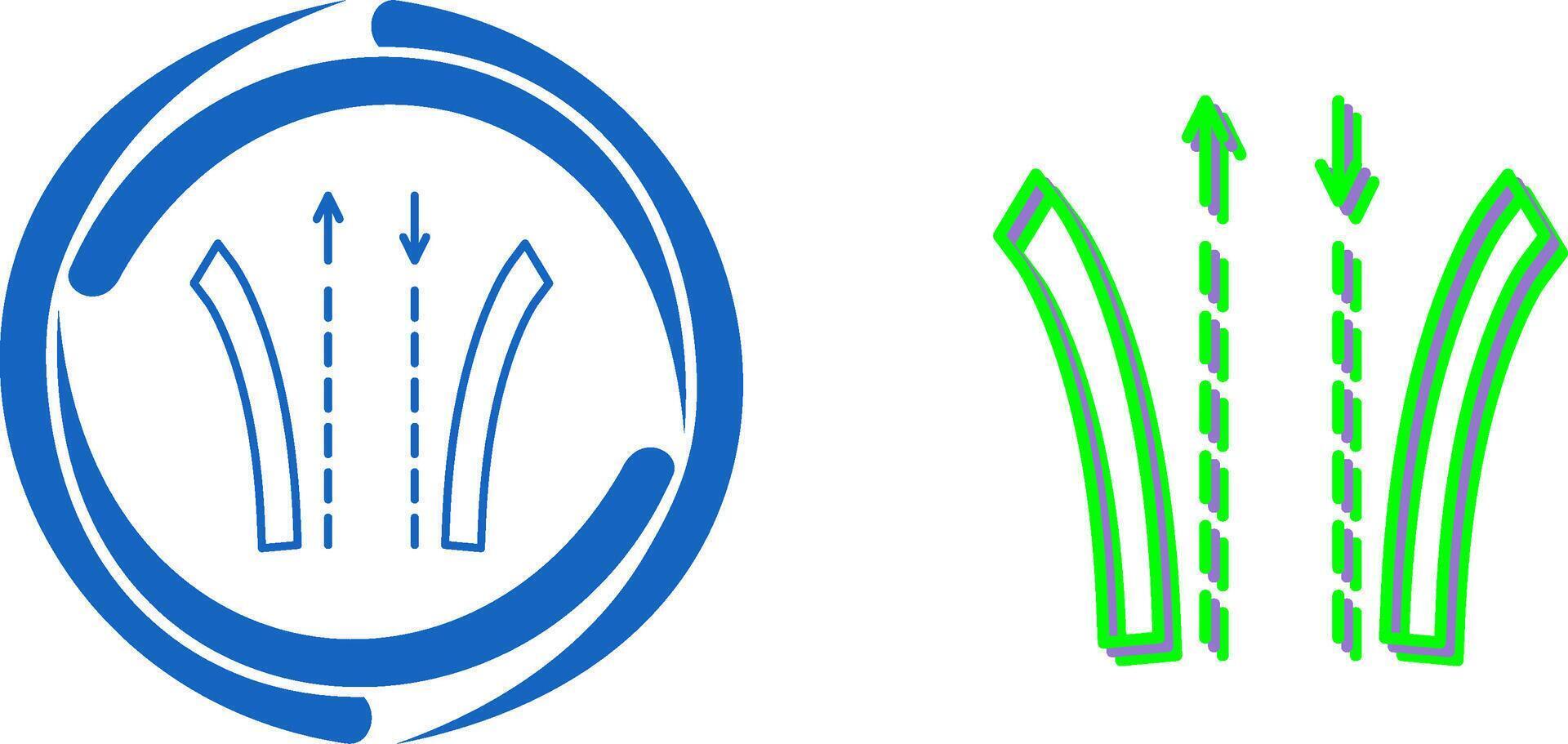 Way Icon Design vector