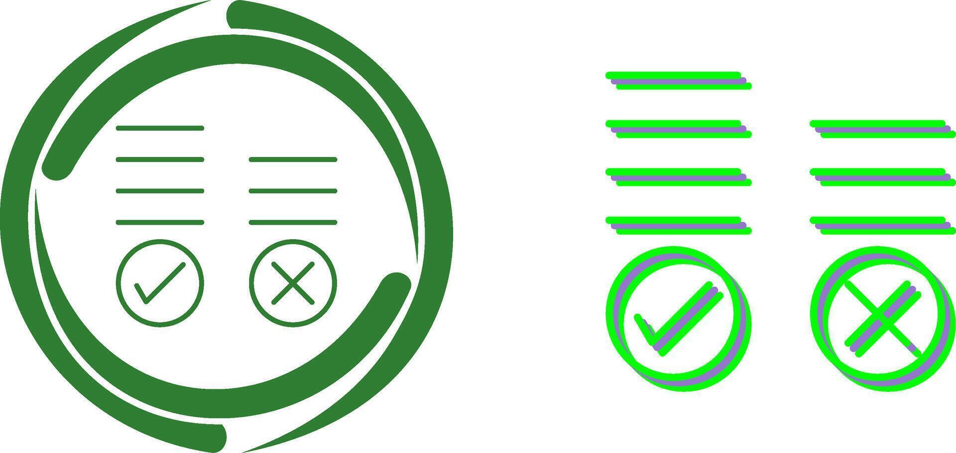 Voting Result Icon Design vector