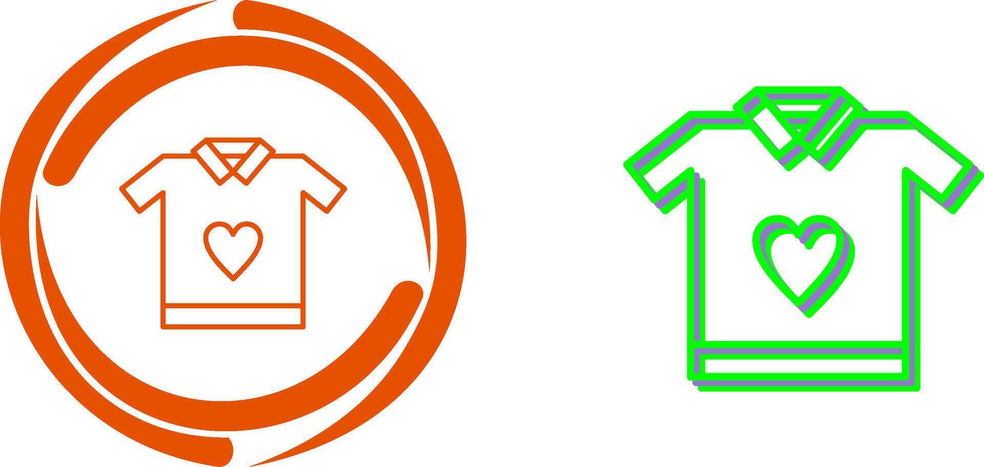 T Shirt Icon Design vector
