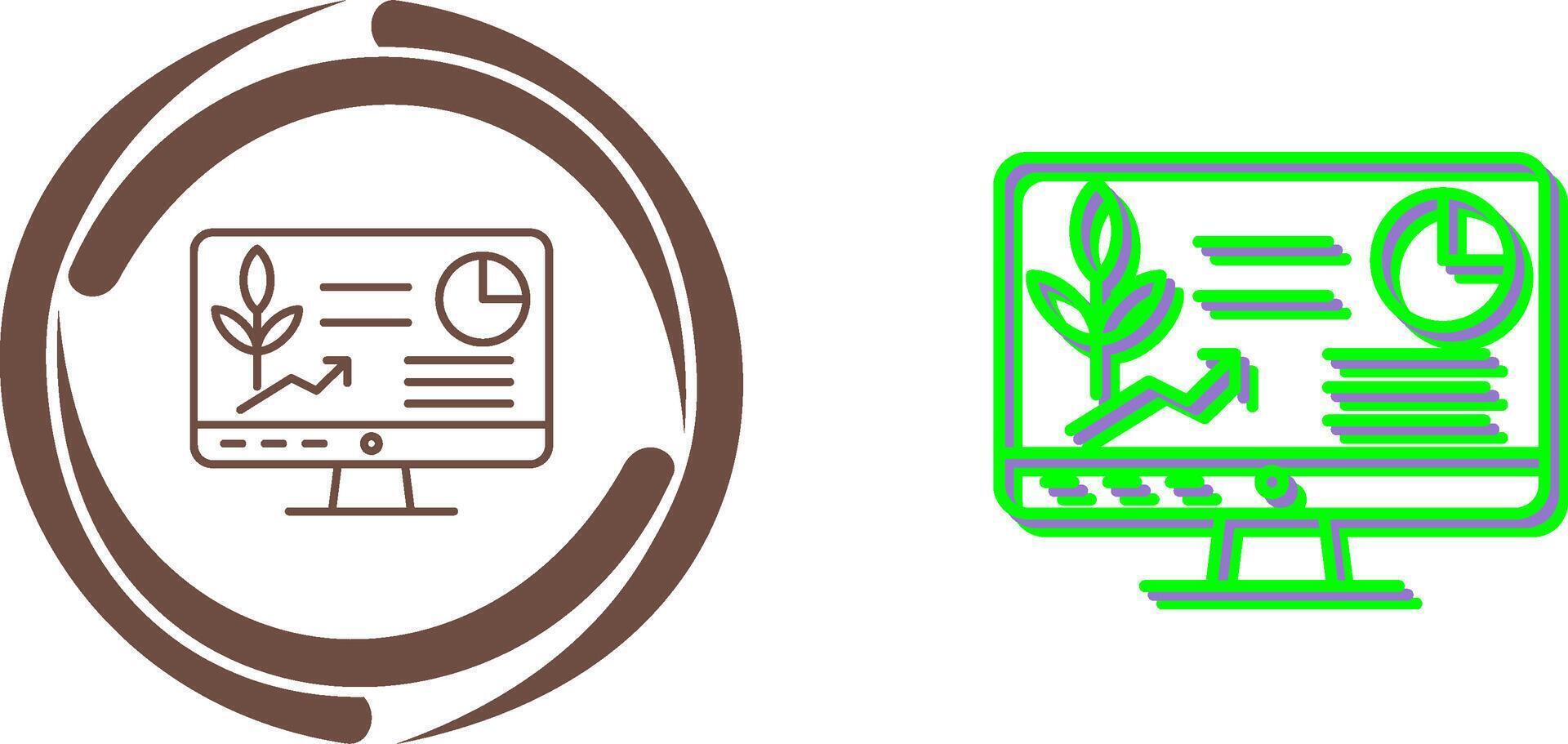 Computer Icon Design vector
