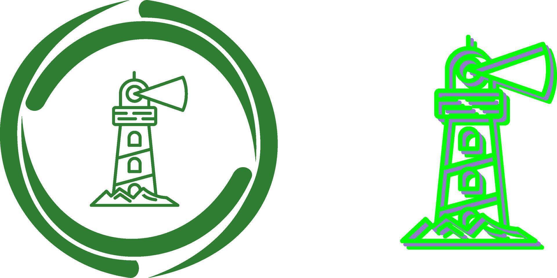Lighthouse Icon Design vector
