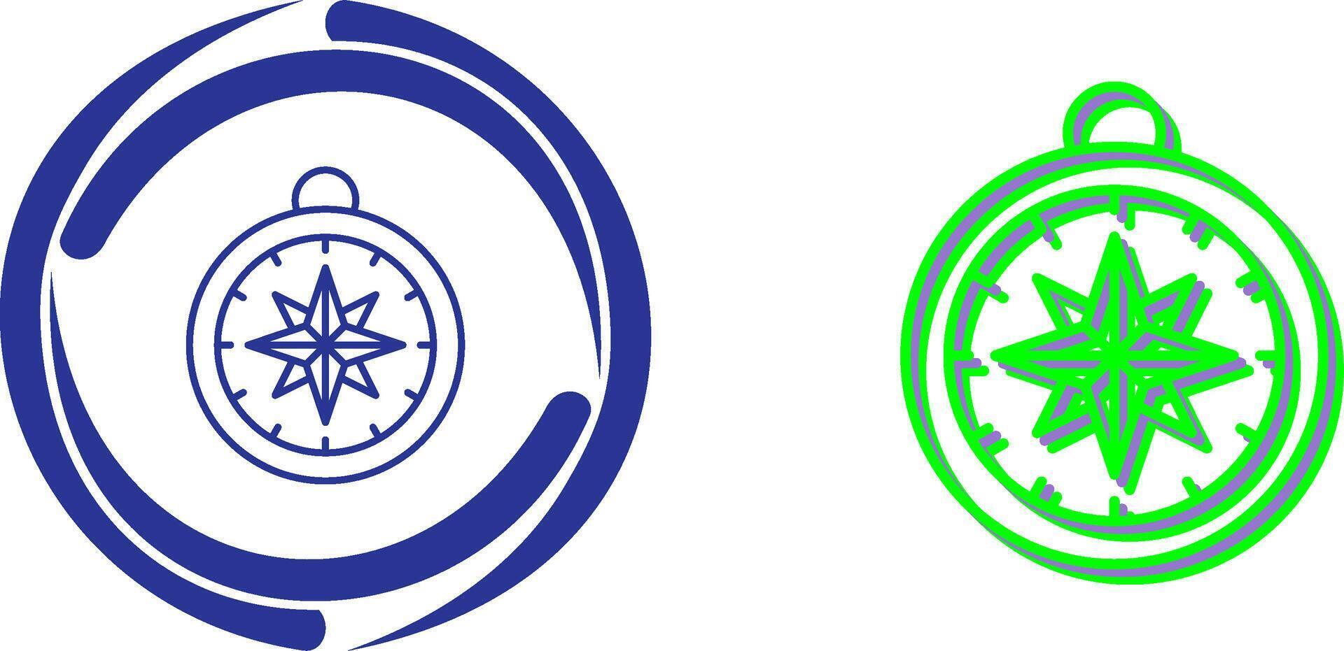 Compass Icon Design vector