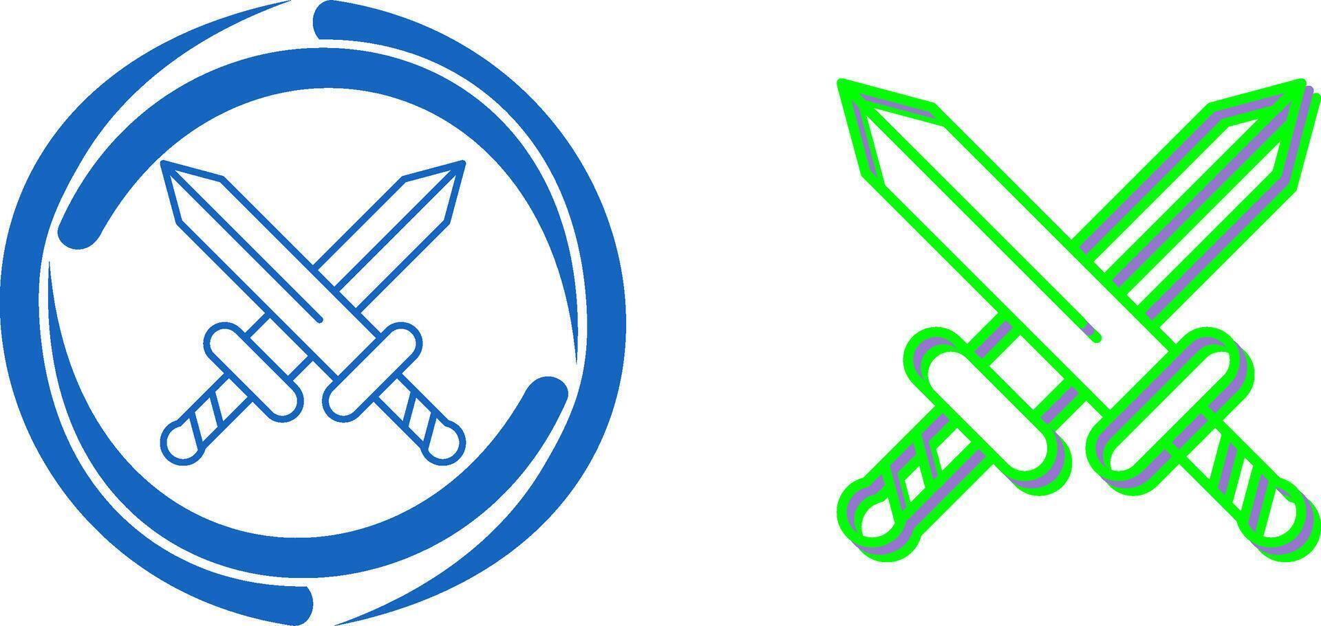 diseño de icono de espada vector