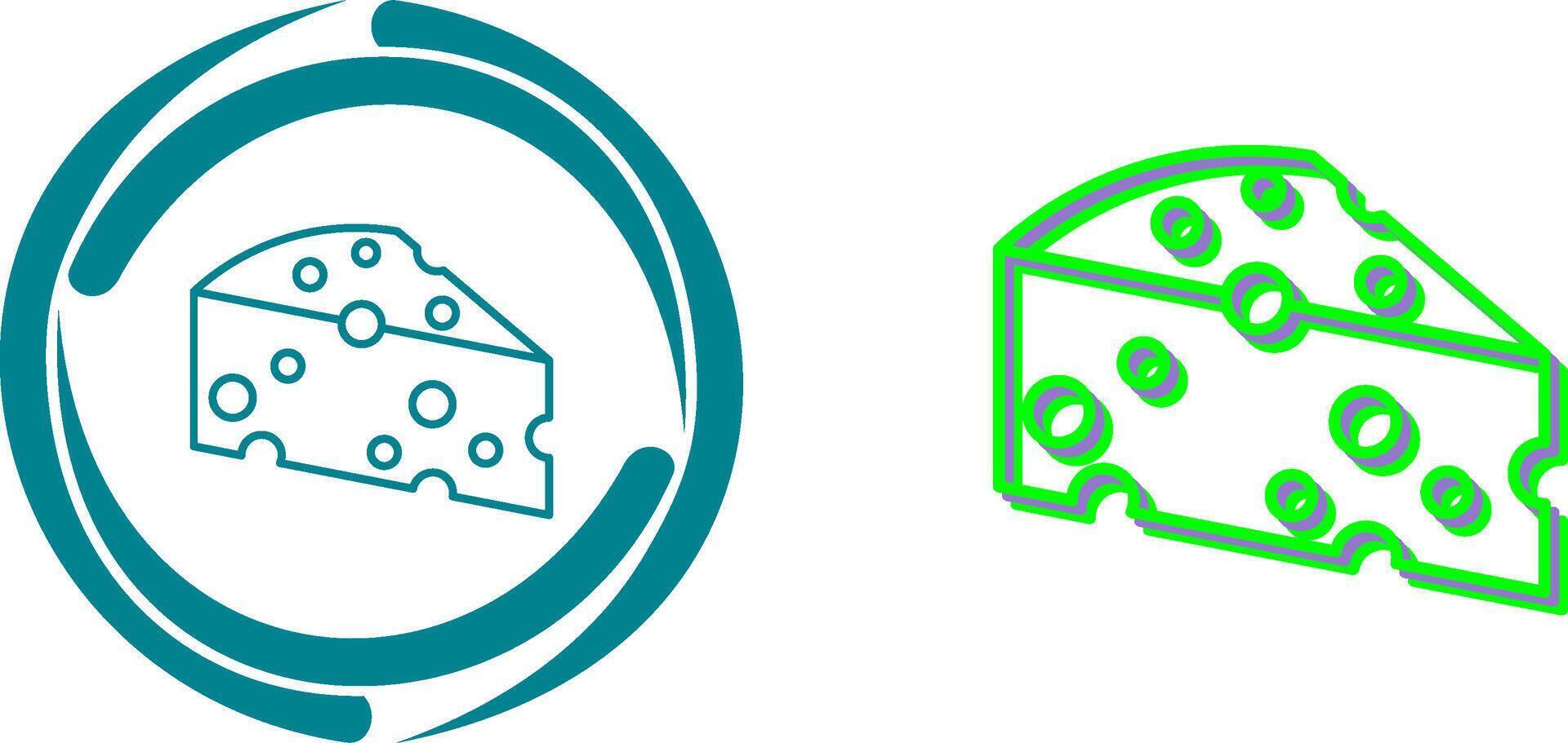 Cheese Icon Design vector