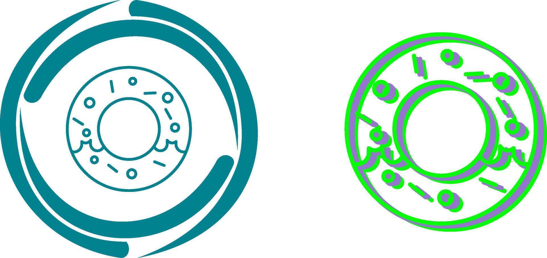 Donut Icon Design vector
