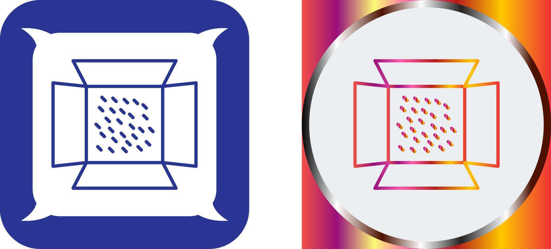 Unique Lights Icon Design vector