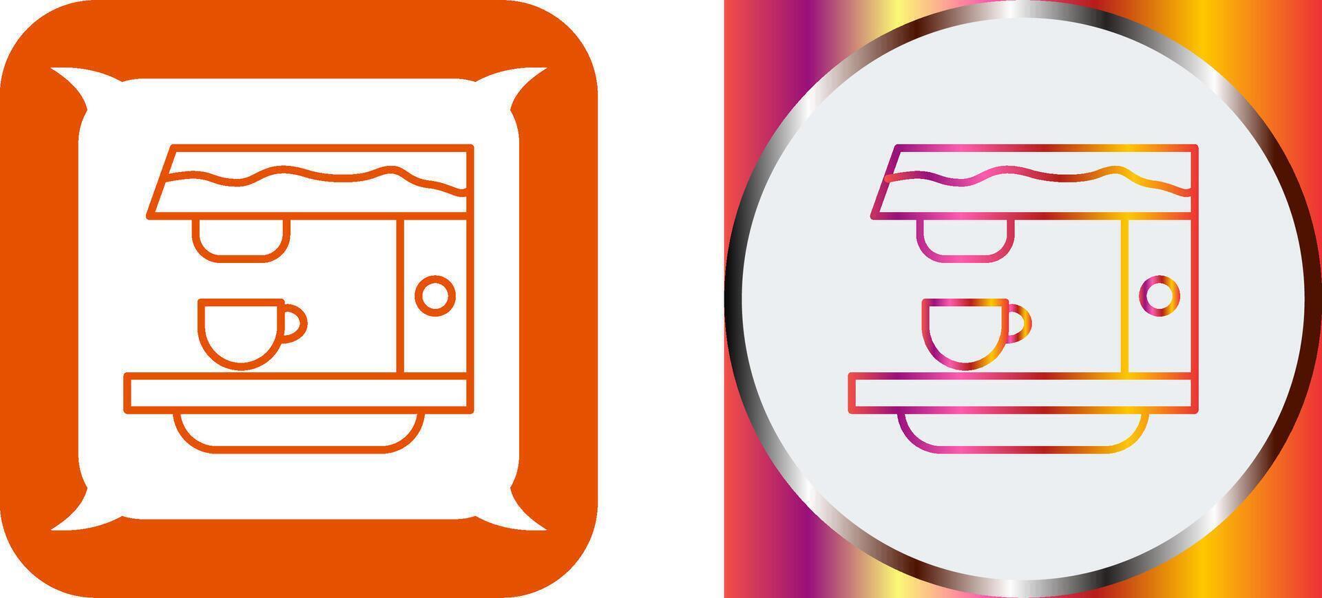 Coffee Machine Icon Design vector