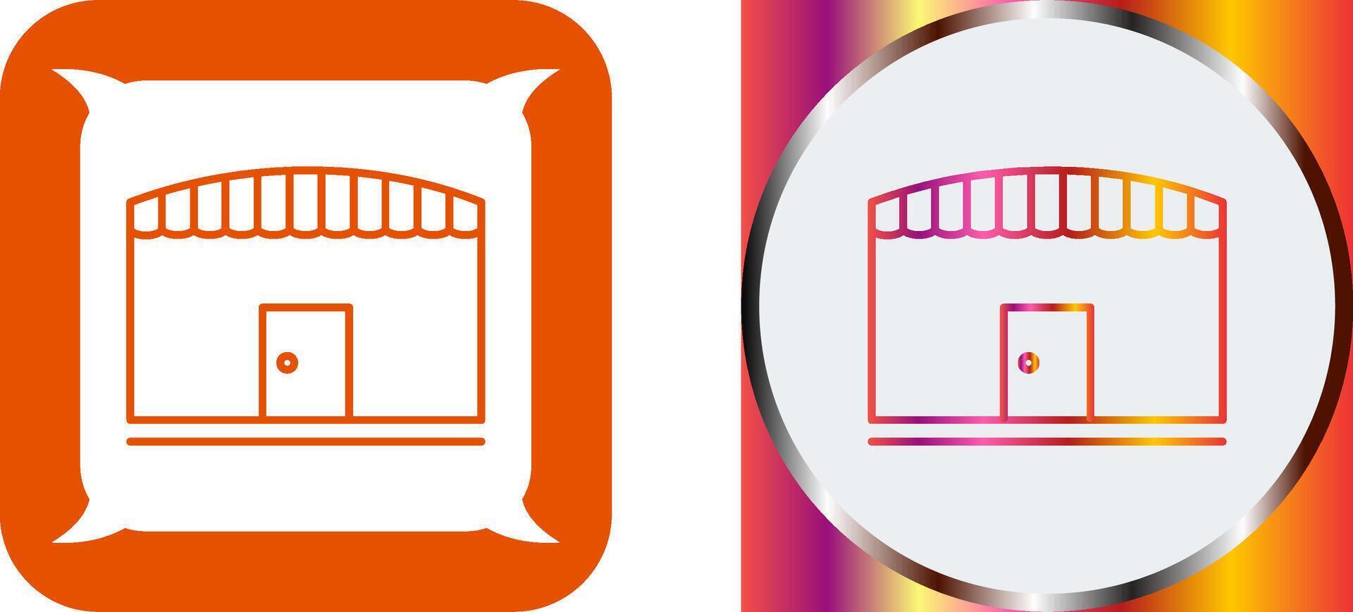 Unique Shop Icon Design vector