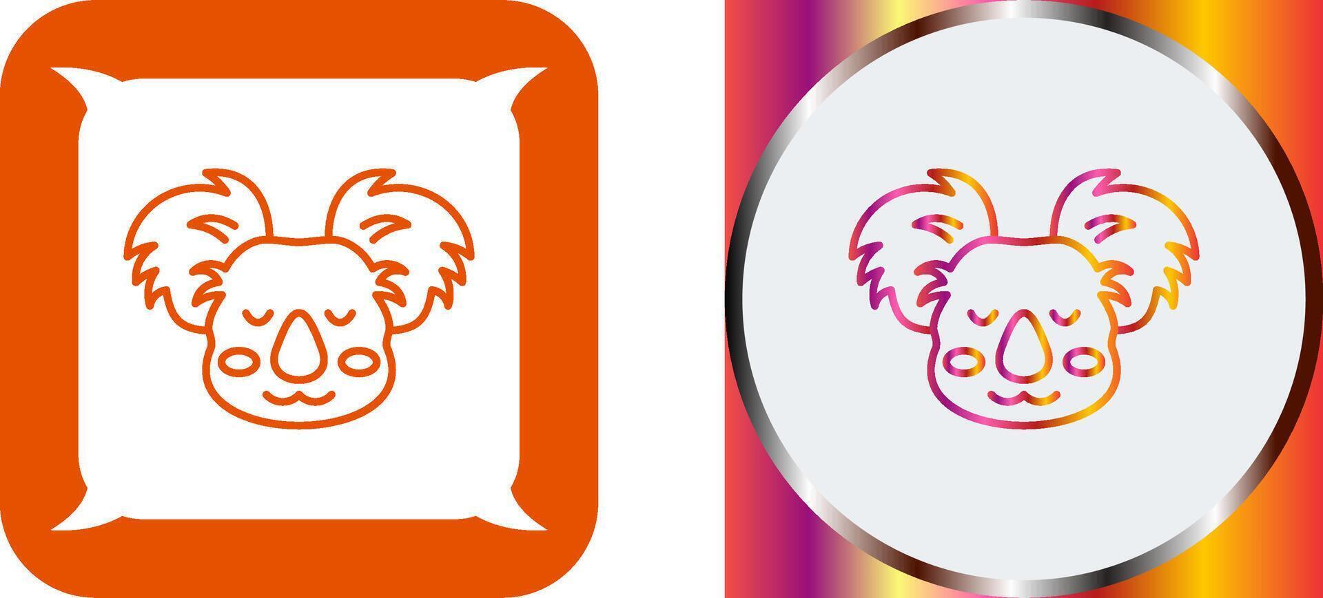Koala Icon Design vector