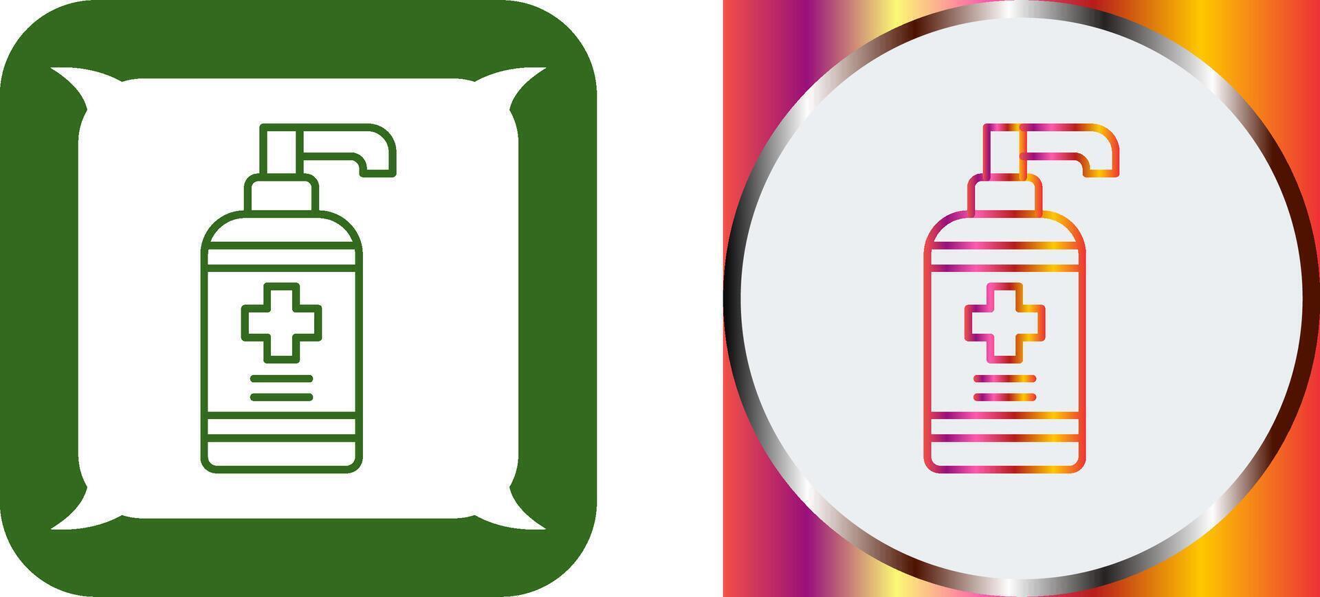 Antiseptic Icon Design vector