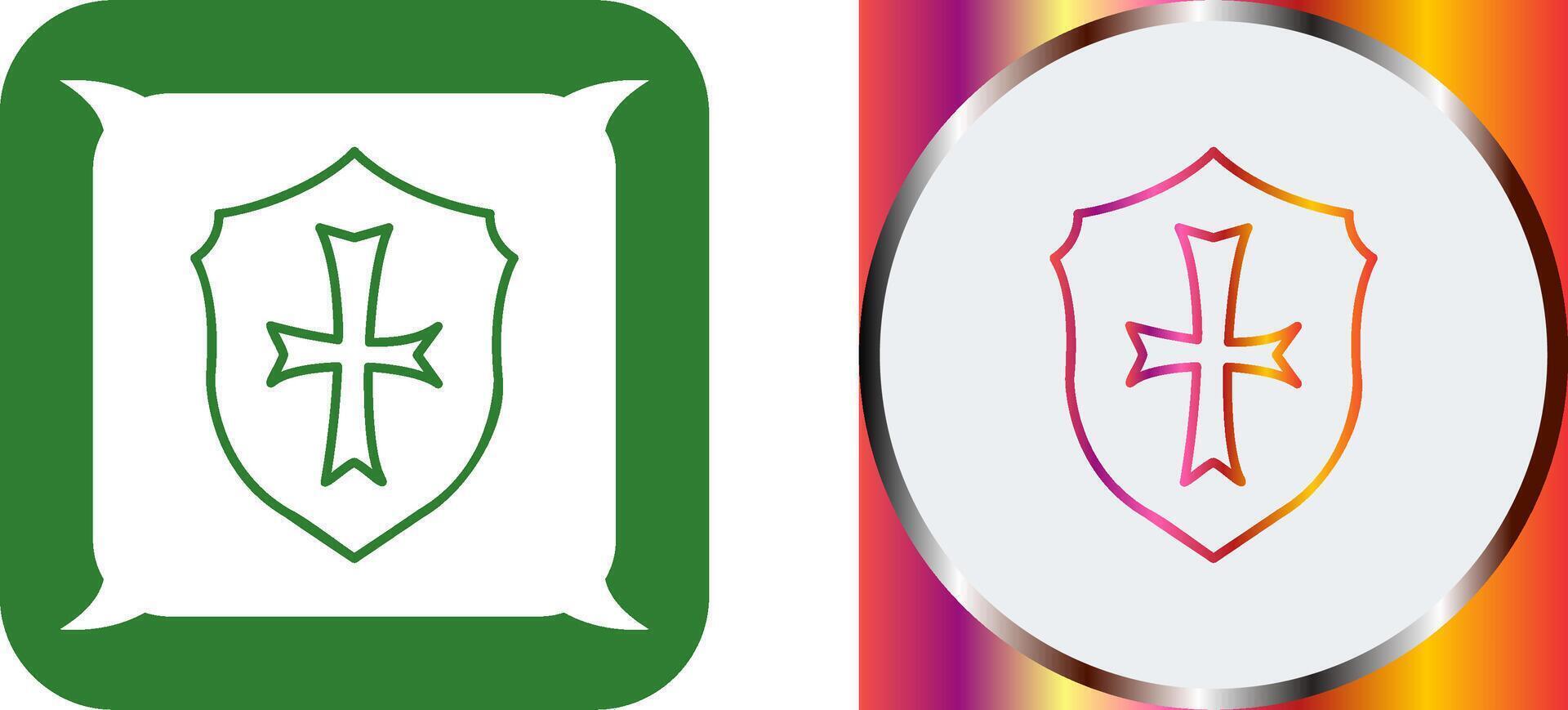 Unique Sheild Icon Design vector