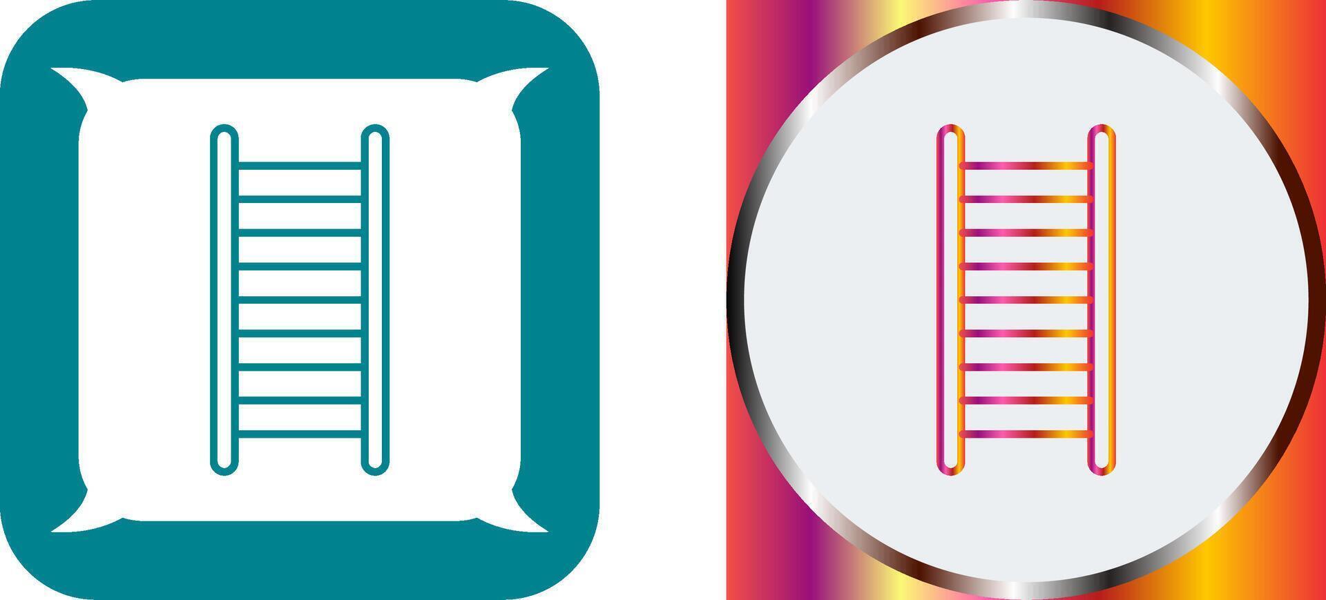 Unique Ladders Icon Design vector