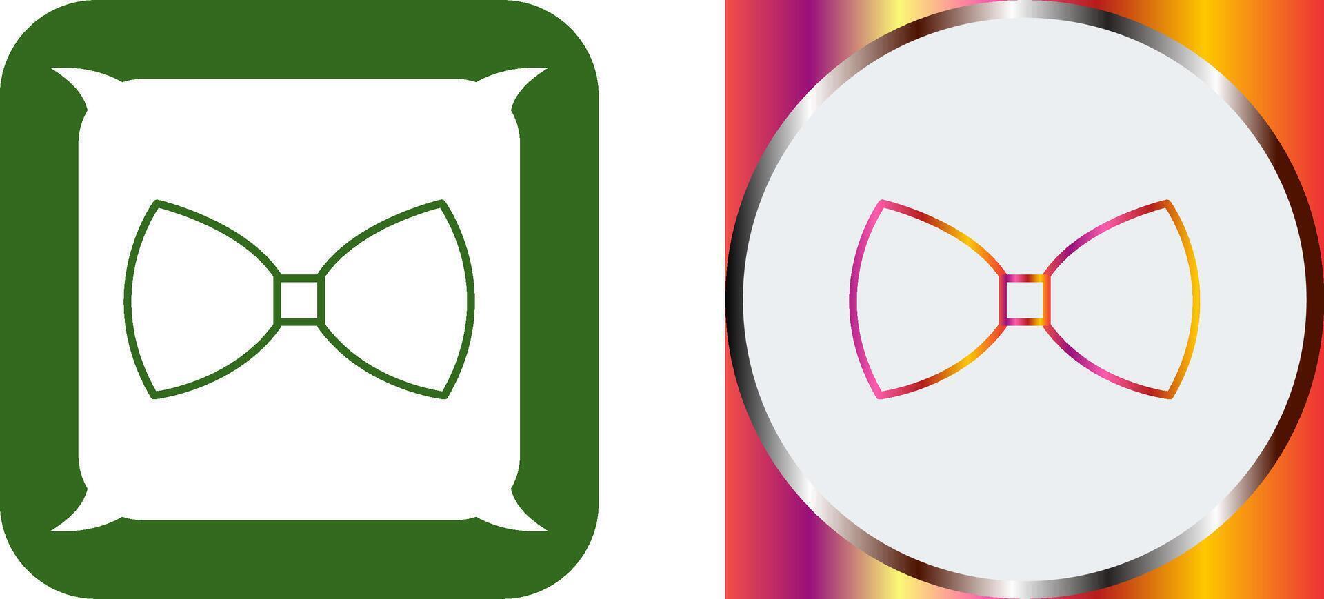 Bow Tie Icon Design vector
