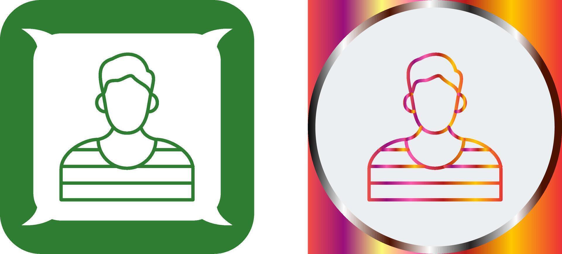 Prisioner Icon Design vector