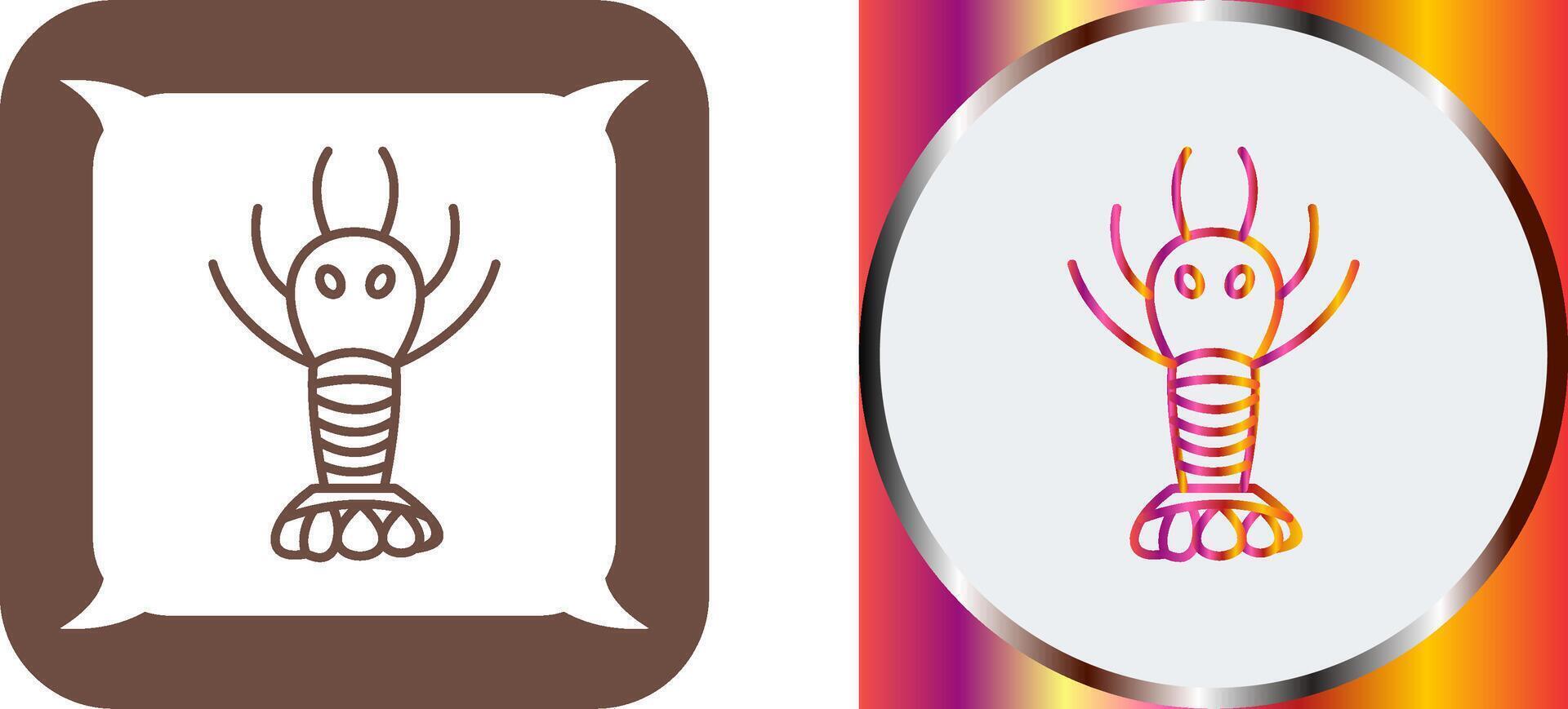 Lobster Icon Design vector