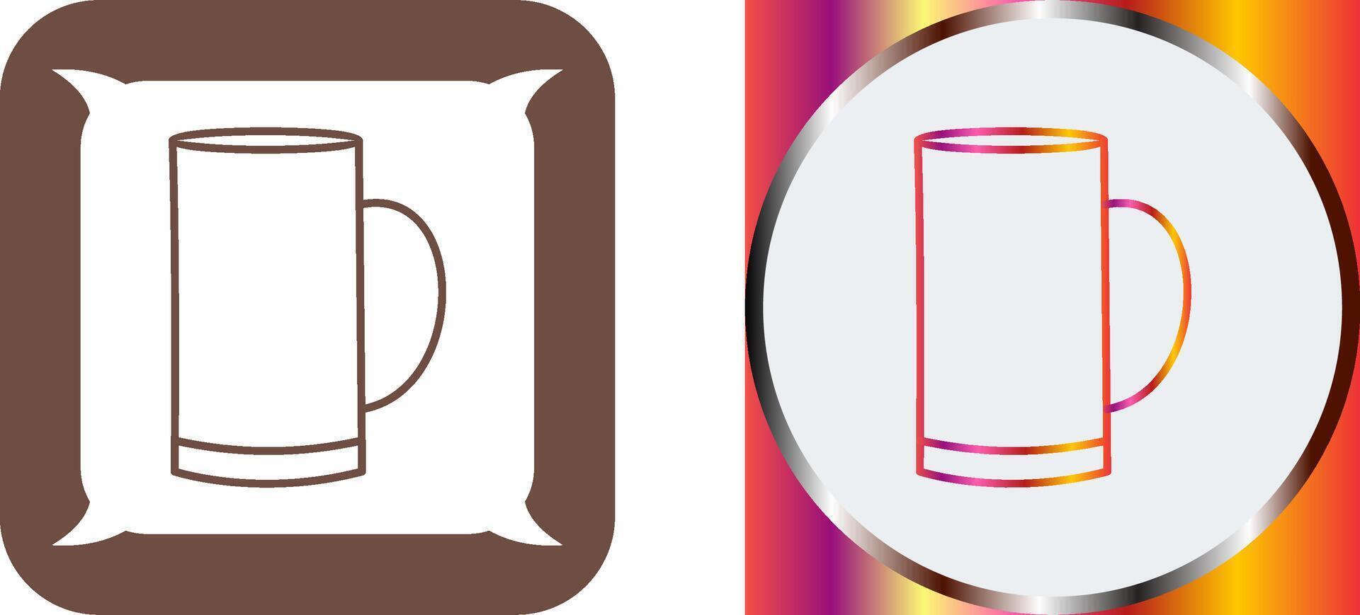 Beer Mug Icon Design vector