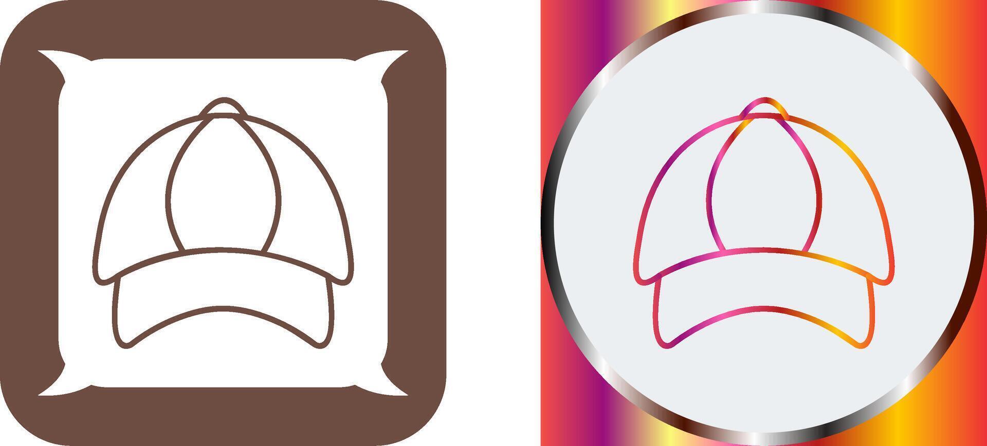 P Cap Icon Design vector