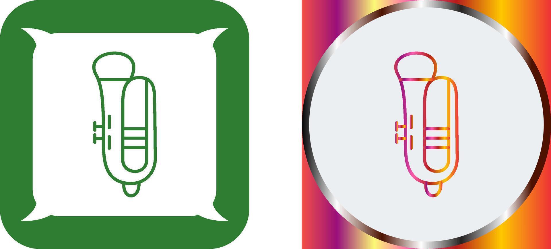 Tuba Icon Design vector