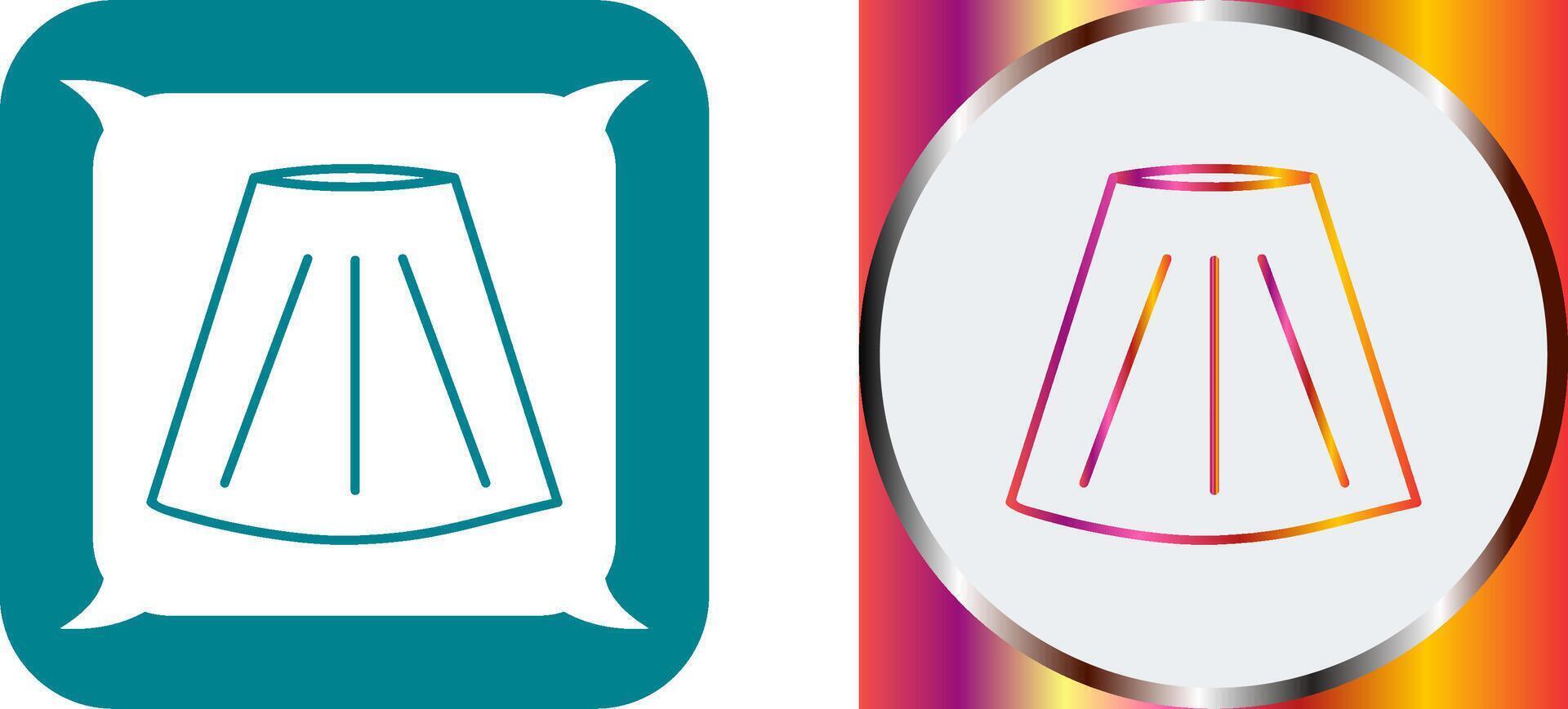 Skirt Icon Design vector