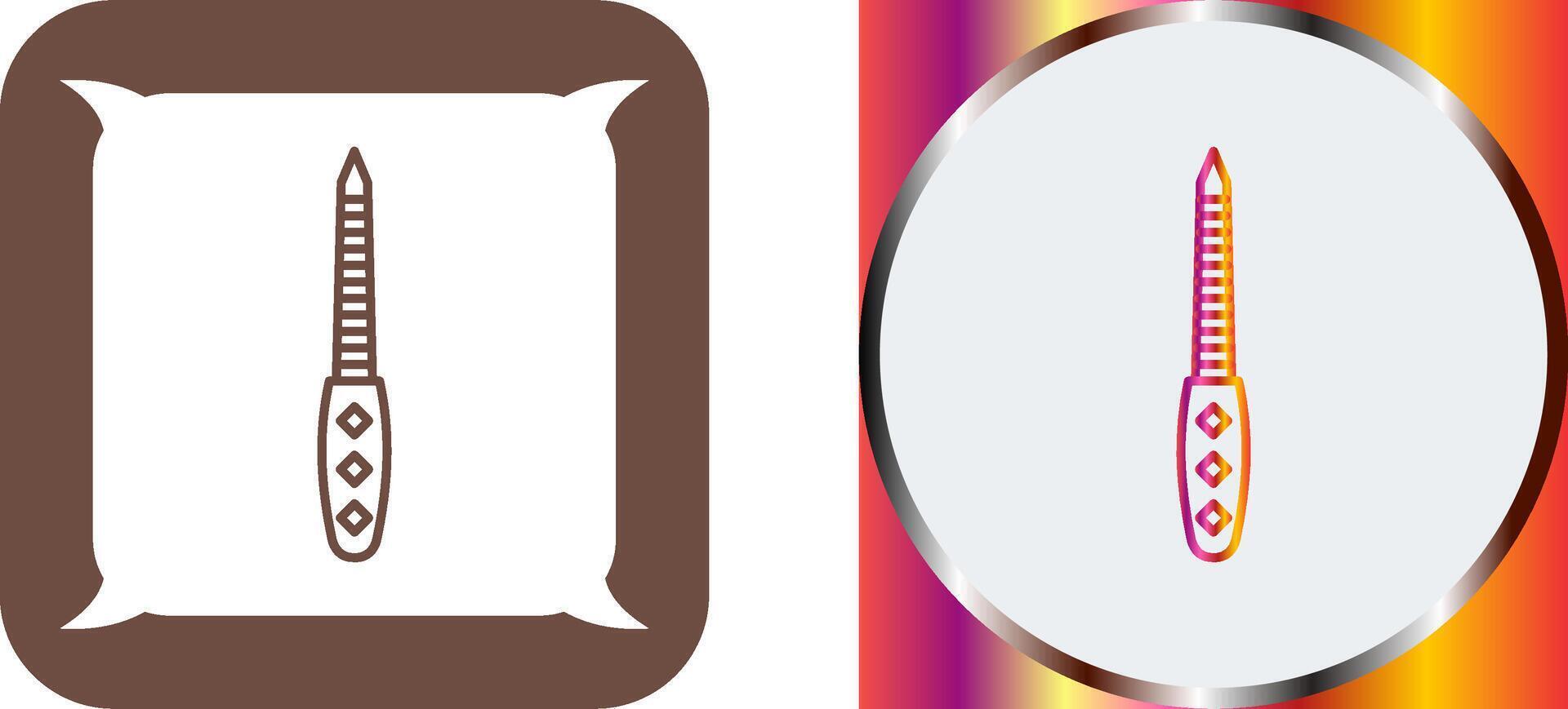 Nail File Icon Design vector