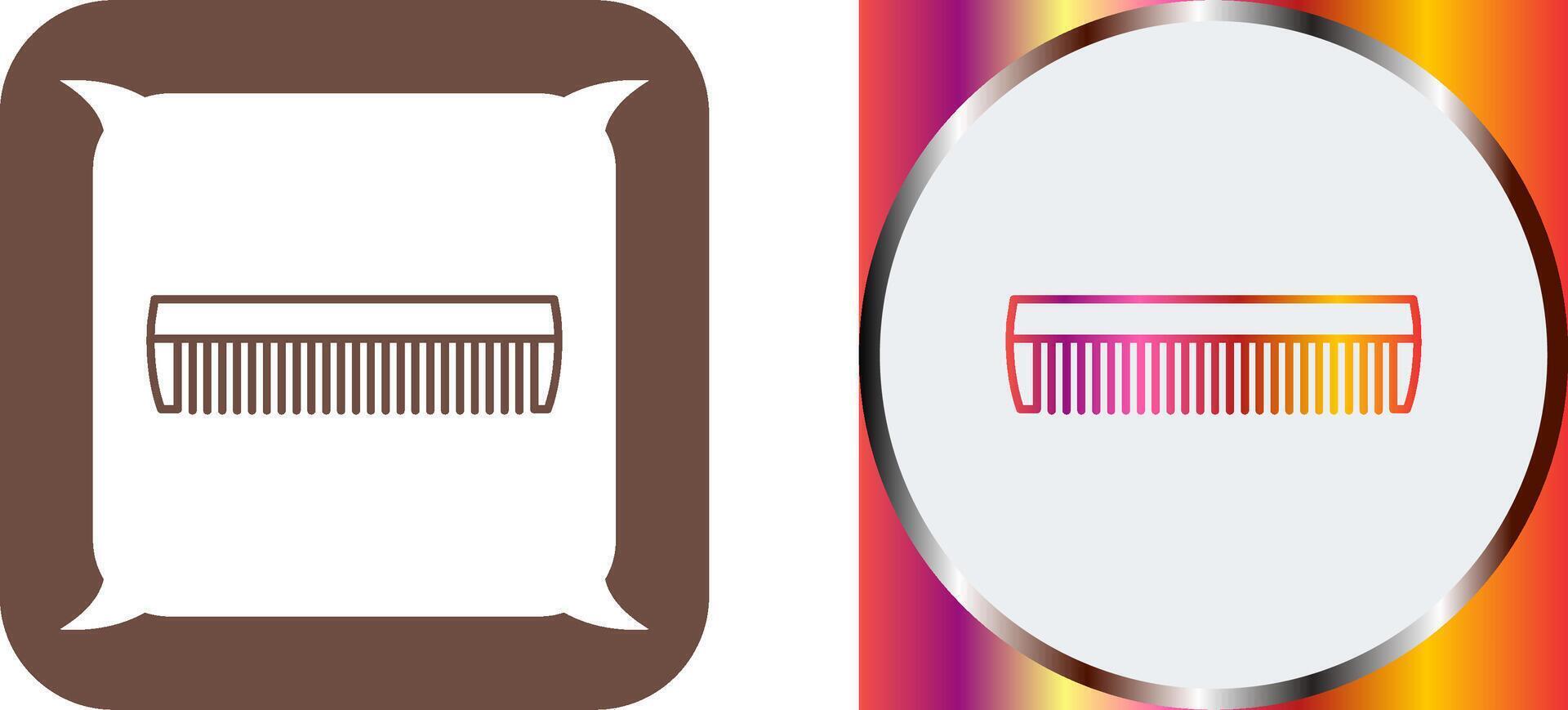 Comb Icon Design vector