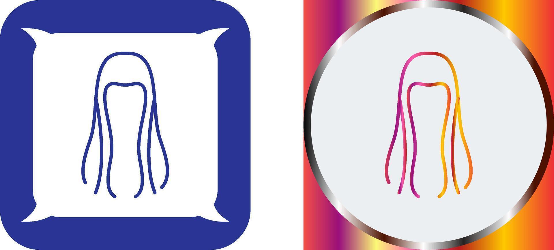 Hair Icon Design vector