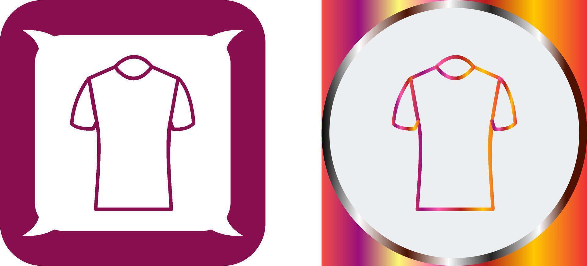 Polo Shirt Icon Design vector