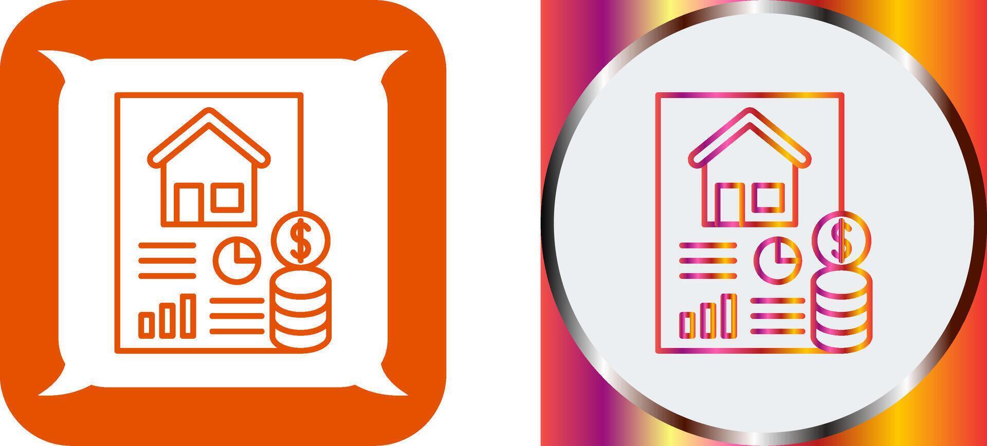 Loan Icon Design vector