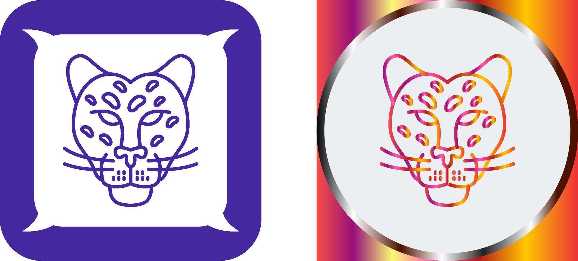 Jaguar Icon Design vector