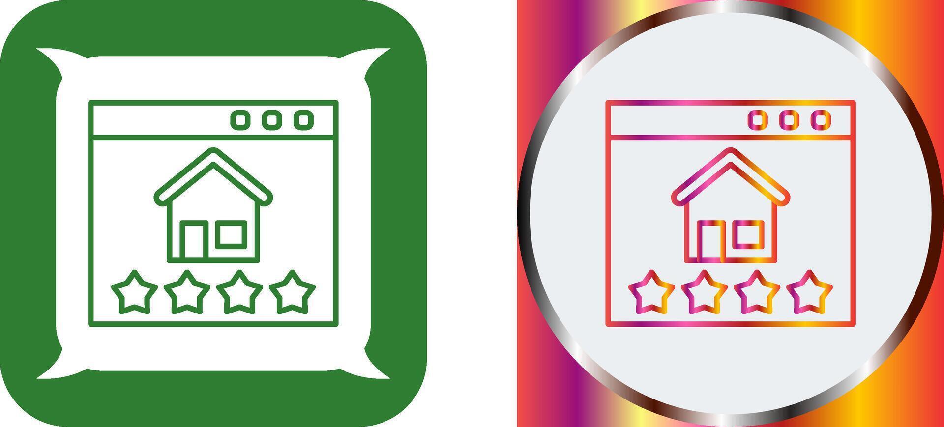 Rating Icon Design vector