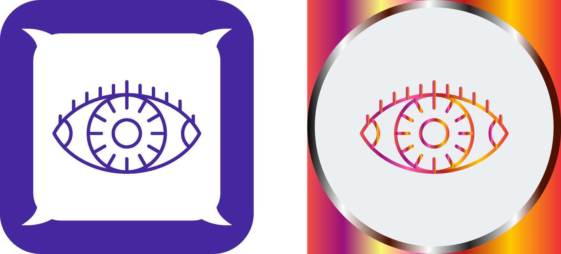 Vision Icon Design vector