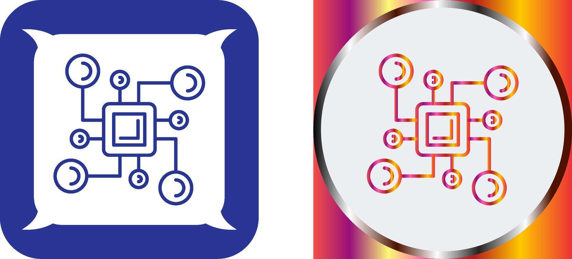 Connection Icon Design vector
