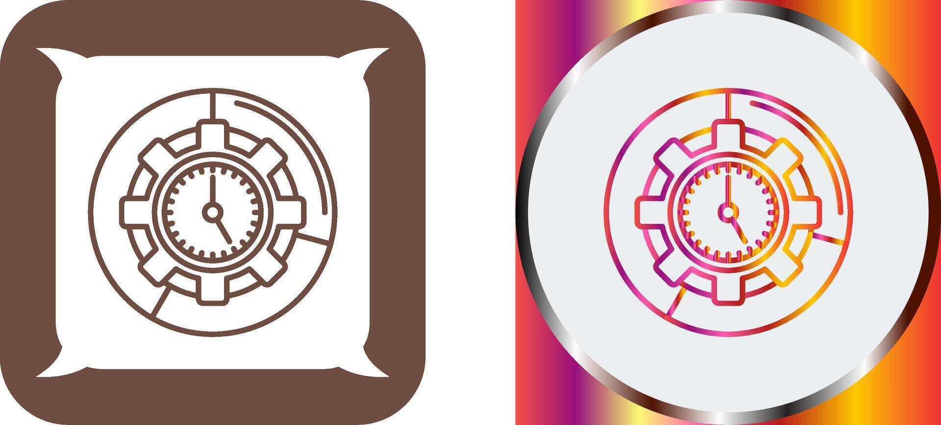 Time Management Icon Design vector